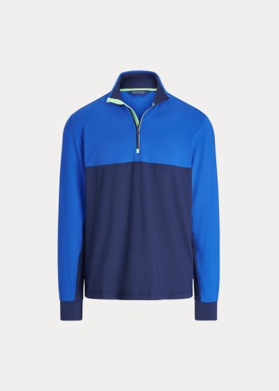 Pullover Ralph Lauren Hombre Azul Marino / Azul Rey Azules - Stretch Jersey - FNSXM2104